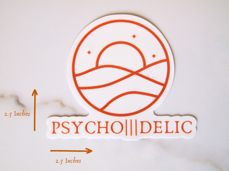 Psychodelic Sticker