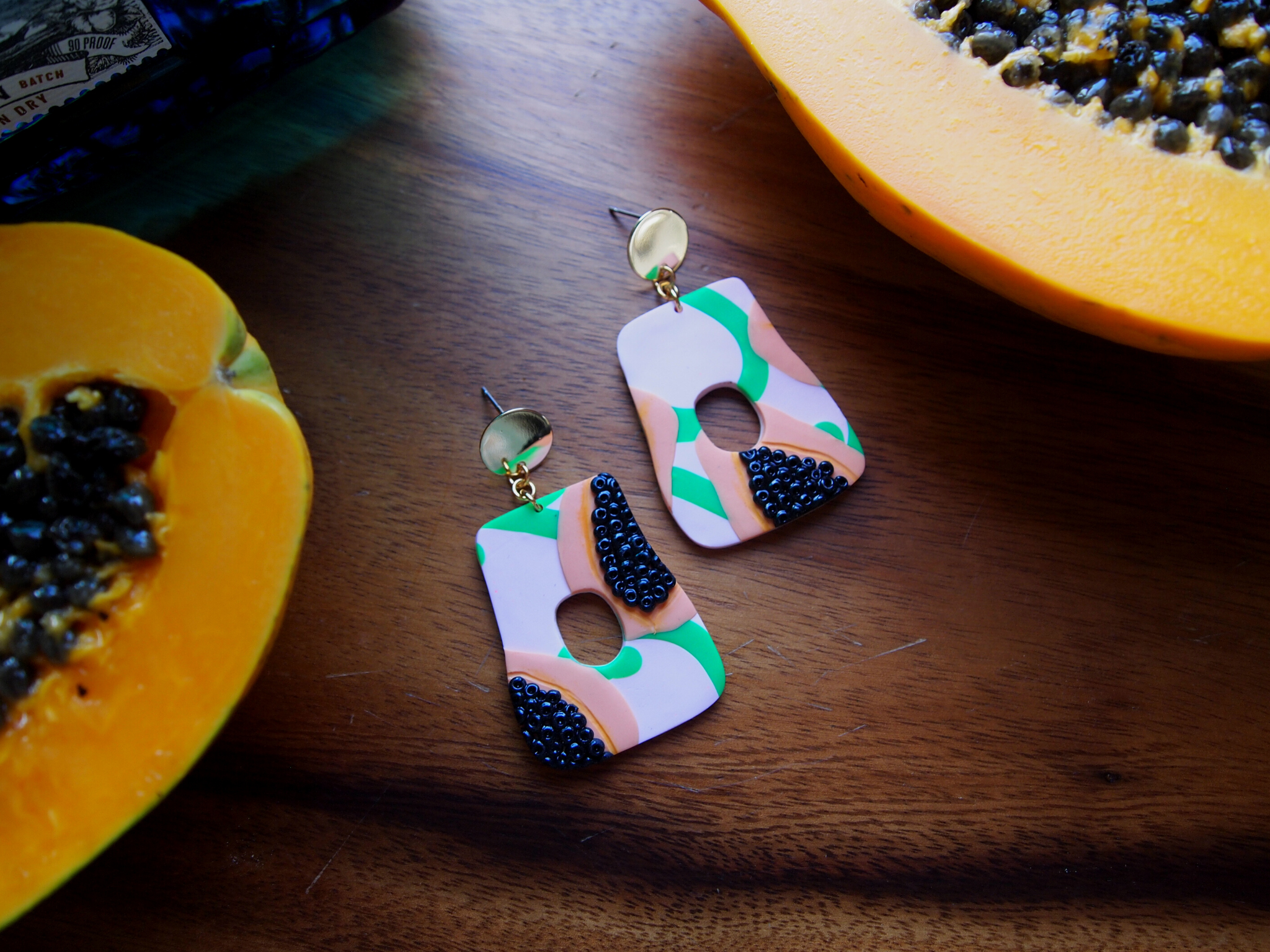 Strawberry Papaya Dangles – Psycho|||Delic 808 - Main Image